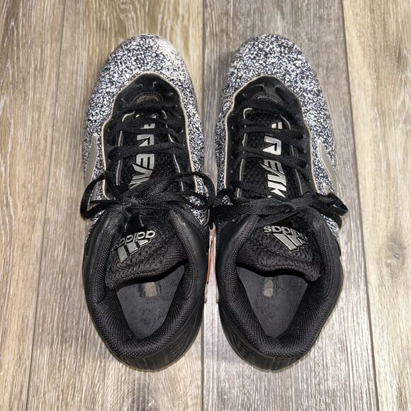 Adidas Mens US Size 11 Gray Freak Ghost Lace Up Football Cleats EF3486 Shoes - Picture 8 of 12